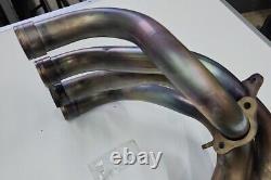 02 03 Honda Cbr 954 Cbr954 Oem Stock Exhaust Head Pipe Header & MID Pipe