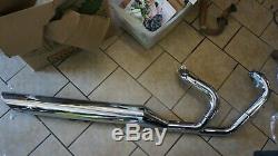 02-04 HONDA VTX1800 C OEM Full Exhaust Muffler System Head Pipes