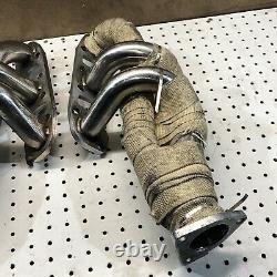 03-06 350z 03-07 G35 Coupe Left & Right Exhaust Manifold Headers Heads Pipe Ed