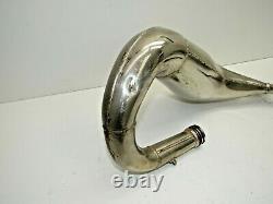 03-13 Kawasaki Kx 100 Kx100 Exhaust Pipe Fmf Fatty Pipe Head Pipe Chamber Nice