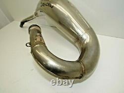 03-13 Kawasaki Kx 100 Kx100 Exhaust Pipe Fmf Fatty Pipe Head Pipe Chamber Nice