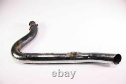 03 Harley Fatboy FLST FI Header Head Exhaust Pipes With exhaust Hanger
