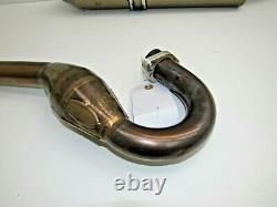 04-06 Honda Crf 250 X Crf250 Crf 250x Fmf Head Pipe Muffler Full Exhaust 2006