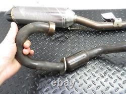 05-21 Yamaha Ttr 230 Ttr230 Aftermarket Fulle Exhaust Head Pipe Muffler Silencer