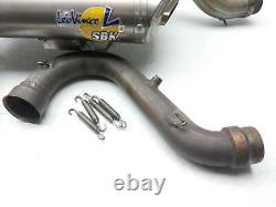 05 Ducati 749 999 Leo Vince SBK Full Exhaust Pipe Muffler Head Header