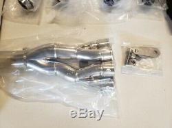 06-10 GSXR 600 750 Exhaust Carbon Fiber/Stainless -slip on muffler with head pipe