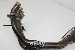 08-16 Yamaha Yzf R6 Akrapovic Full Exhaust System Headers Head Muffler Pipe