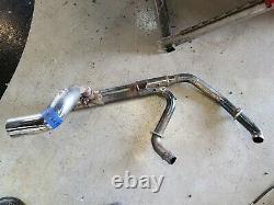 # 09 12 16 Electra Glide Exhaust Header Pipes Head Heat Shields Manifold 2012 S