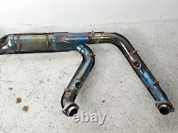 13 Harley Davidson FLD Dyna Switchback Exhaust Header Head Pipe Muffler