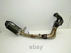 14 15 16 Yamaha Fz09 Fz-09 Fz 09 Exhaust Muffler M4 Carbon Fiber Oem Head Pipe