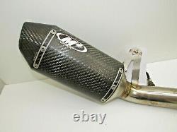 14 15 16 Yamaha Fz09 Fz-09 Fz 09 Exhaust Muffler M4 Carbon Fiber Oem Head Pipe