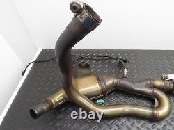 17-21 Suzuki Sv 650 Sv650 Abs Model Oem Stock Exhaust Head Pipe MID Pipe Chamber