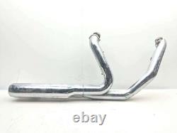 17-22 Harley Davidson Road King FLHR Header Head Exhaust Pipe Chrome