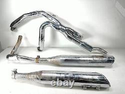 17 Harley Freewheeler FLRT Vance & Hines Exhaust Header Head Pipe Muffler