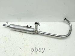 19 Kawasaki EJ800 W800 Cafe Racer Left Exhaust Header Head Pipe Muffler