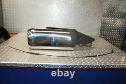 19 Kawasaki ZX6R / ZX636 / ZX6-R Exhaust Pipe Muffler Head Shield OEM Part