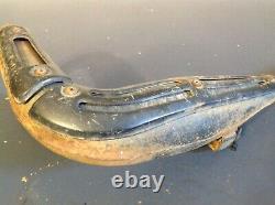 1979 79 Suzuki RM50 RM 50 exhaust head pipe heat guard shield complete OEM