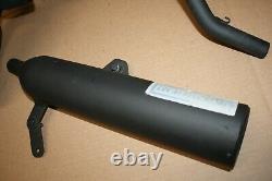 1981 Honda ATC250R Bassani Exhaust System Muffler, Head Pipe Silencer