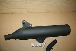 1981 Honda ATC250R Bassani Exhaust System Muffler, Head Pipe Silencer