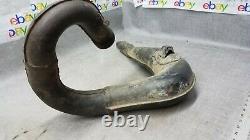 1982 yamaha yz490 OEM pipe exhaust expansion chamber ahrma mx yz 490 Header Head