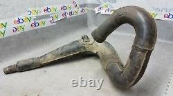 1982 yamaha yz490 OEM pipe exhaust expansion chamber ahrma mx yz 490 Header Head