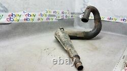 1982 yamaha yz490 OEM pipe exhaust expansion chamber ahrma mx yz 490 Header Head