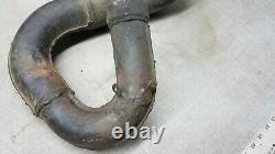 1982 yamaha yz490 OEM pipe exhaust expansion chamber ahrma mx yz 490 Header Head