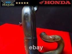 1984 Honda Cr500 Oem Exhaust Head Pipe Header Expansion Chamber