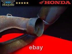 1984 Honda Cr500 Oem Exhaust Head Pipe Header Expansion Chamber