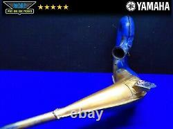 1986 Yamaha Yz 250 Exhaust Head Pipe Expansion Chamber Header 1lu-14610-00-00