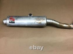 1998-2000 Yamaha Wr400f Wr400 Big Gun Exhaust Head Pipe Header Silencer Muffler