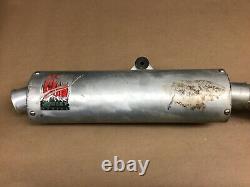 1998-2000 Yamaha Wr400f Wr400 Big Gun Exhaust Head Pipe Header Silencer Muffler