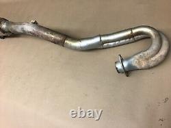 1998-2000 Yamaha Wr400f Wr400 Big Gun Exhaust Head Pipe Header Silencer Muffler