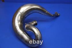 2001 01 CR250R CR 250 FMF Fatty Exhaust Head Pipe Header Expansion Chamber