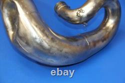 2001 01 CR250R CR 250 FMF Fatty Exhaust Head Pipe Header Expansion Chamber