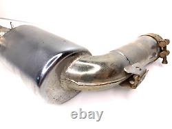 2001 01 KTM 640 LC4 Exhaust Muffler Header Head Mid Pipe Section Clamp