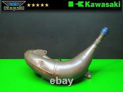 2001 Kawasaki KX125 OEM Exhaust Head Header Pipe Expansion Chamber 1998-2002