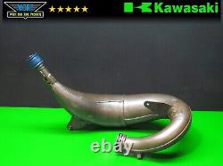 2001 Kawasaki KX125 OEM Exhaust Head Header Pipe Expansion Chamber 1998-2002