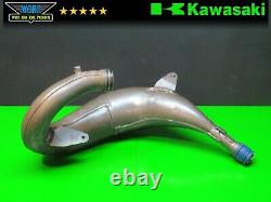 2001 Kawasaki KX125 OEM Exhaust Head Header Pipe Expansion Chamber 1998-2002