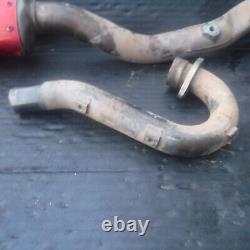 2001 Yamaha Yz250f Oem Stock Exhaust Head Pipe Muffler Silencer Yz 250f 01-02