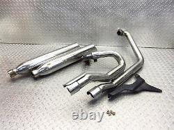 2002 02 Victory Kingpin OEM Exhaust Mufflers Headers Head Pipes Manifold Cans