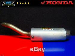 2002 Honda CR125 FMF Gold Fatty Exhaust Head Tail Pipe Silencer Muffler Header