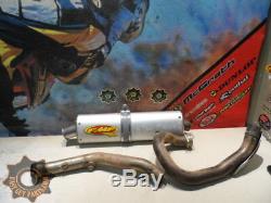 2003 Gas Gas 450 Ec Exhaust Head Pipe + Silencer Fmf 03 Gasgas 450ec Ec450