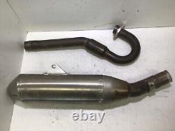 2004 04 Honda CRF250R CRF 250 FMF Exhaust Muffler Silencer Head Header Pipe