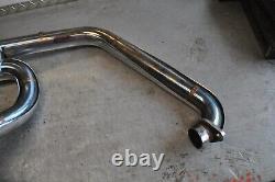 2004 04 Polaris Victory Kingpin OEM Exhaust Head Pipes 7 Miles