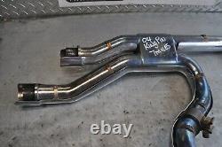 2004 04 Polaris Victory Kingpin OEM Exhaust Head Pipes 7 Miles