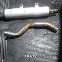 2004 Ktm 450 Sx Exhaust Fmf Powerbomb Head Pipe Muffler Spark Arrestor 04 05 06