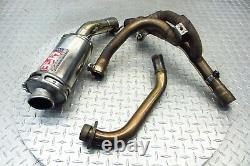 2005 05-09 Suzuki SV650 SV650S YOSHIMURA Exhaust Headers Head Pipes Muffler Can