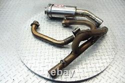 2005 05-09 Suzuki SV650 SV650S YOSHIMURA Exhaust Headers Head Pipes Muffler Can