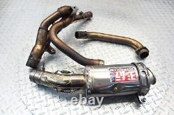 2005 05-09 Suzuki SV650 SV650S YOSHIMURA Exhaust Headers Head Pipes Muffler Can